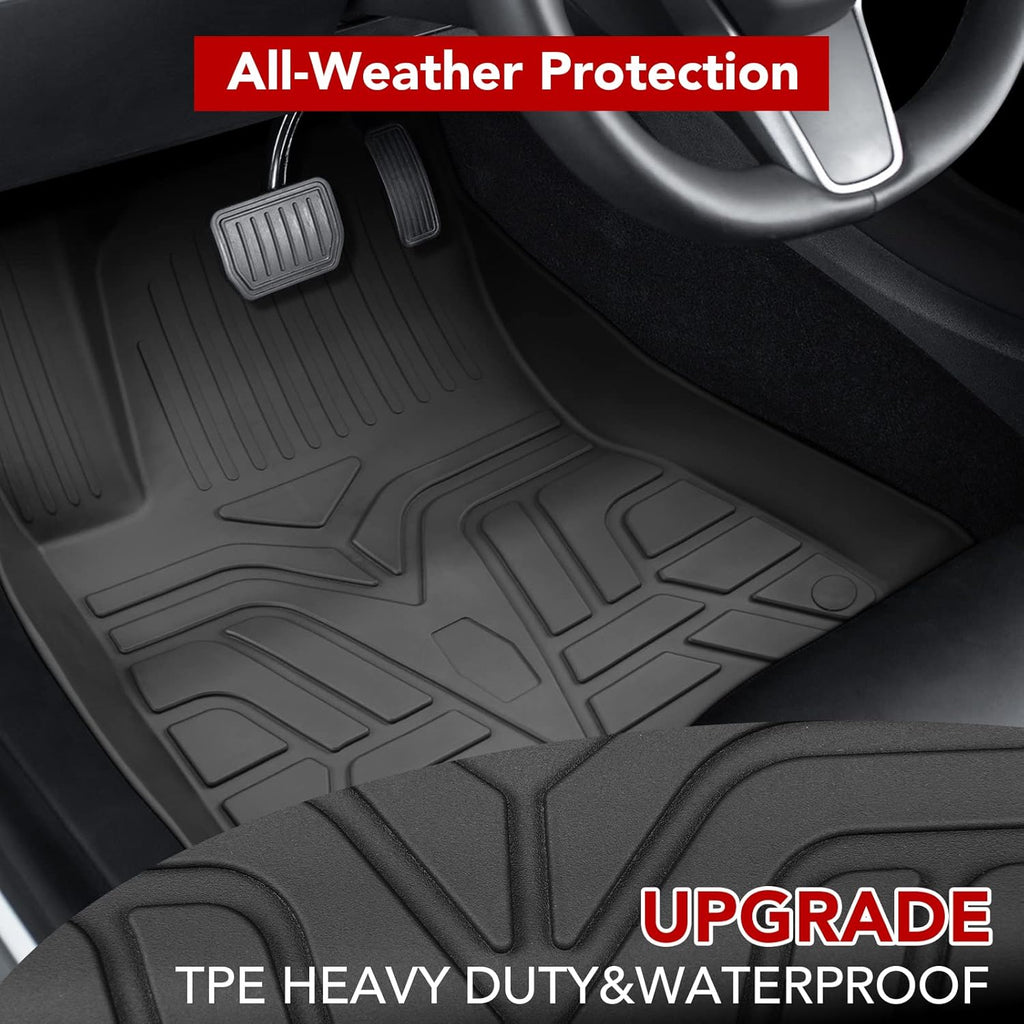 TPE All-Weather Floor Mat Set for Model 3 2021 2022 Y206441
