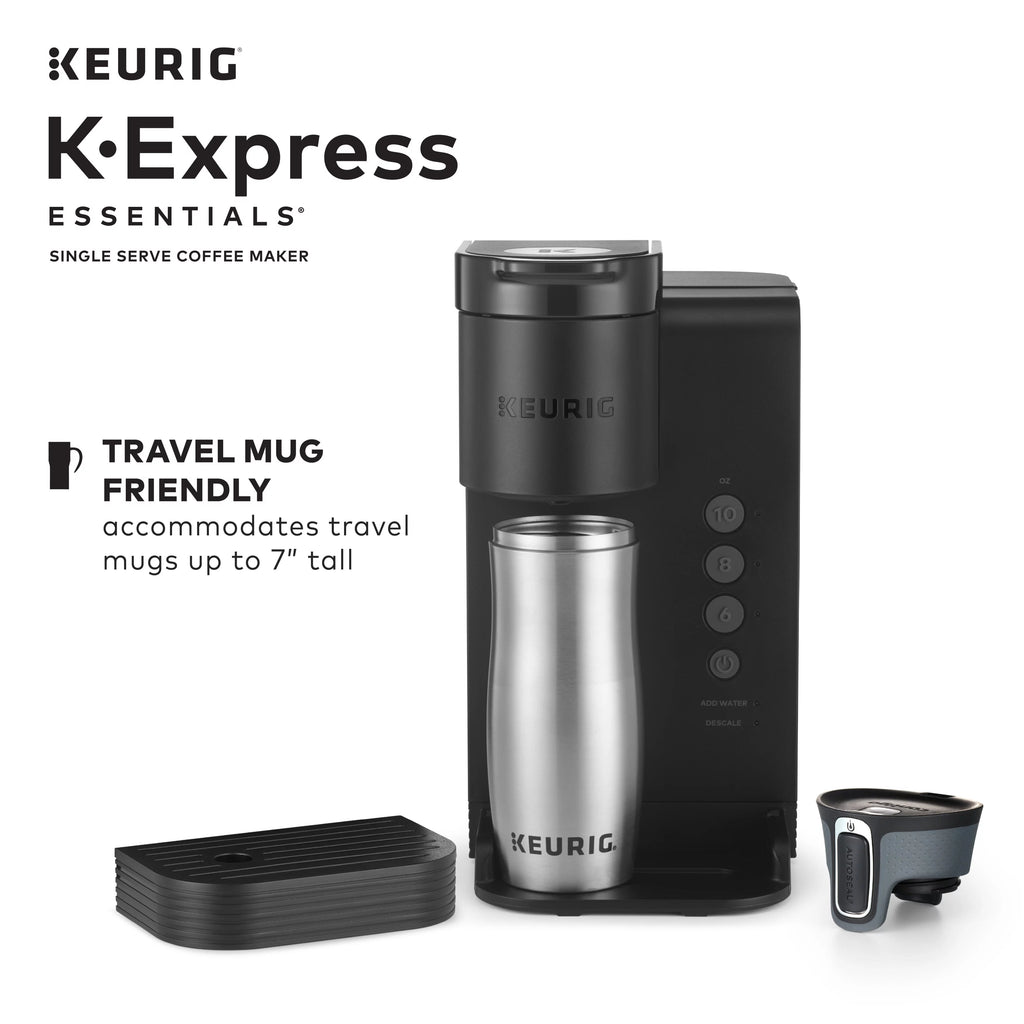 Black Single Serve K-Cup Pod Coffee Maker X1069