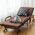 Folding Guest Bed Frame with Mattress, Twin Mattress, Portable Single Sleeper Bed with Storage Bag L177214