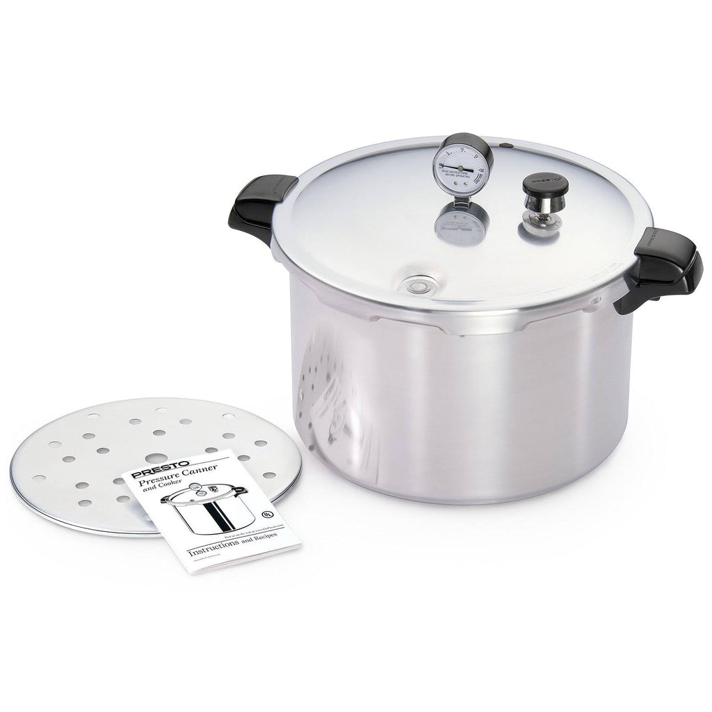 16-Quart Aluminum Pressure Cooker/Canner A814