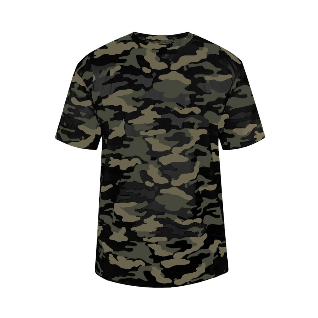 Black/Camo Camo Tee U977