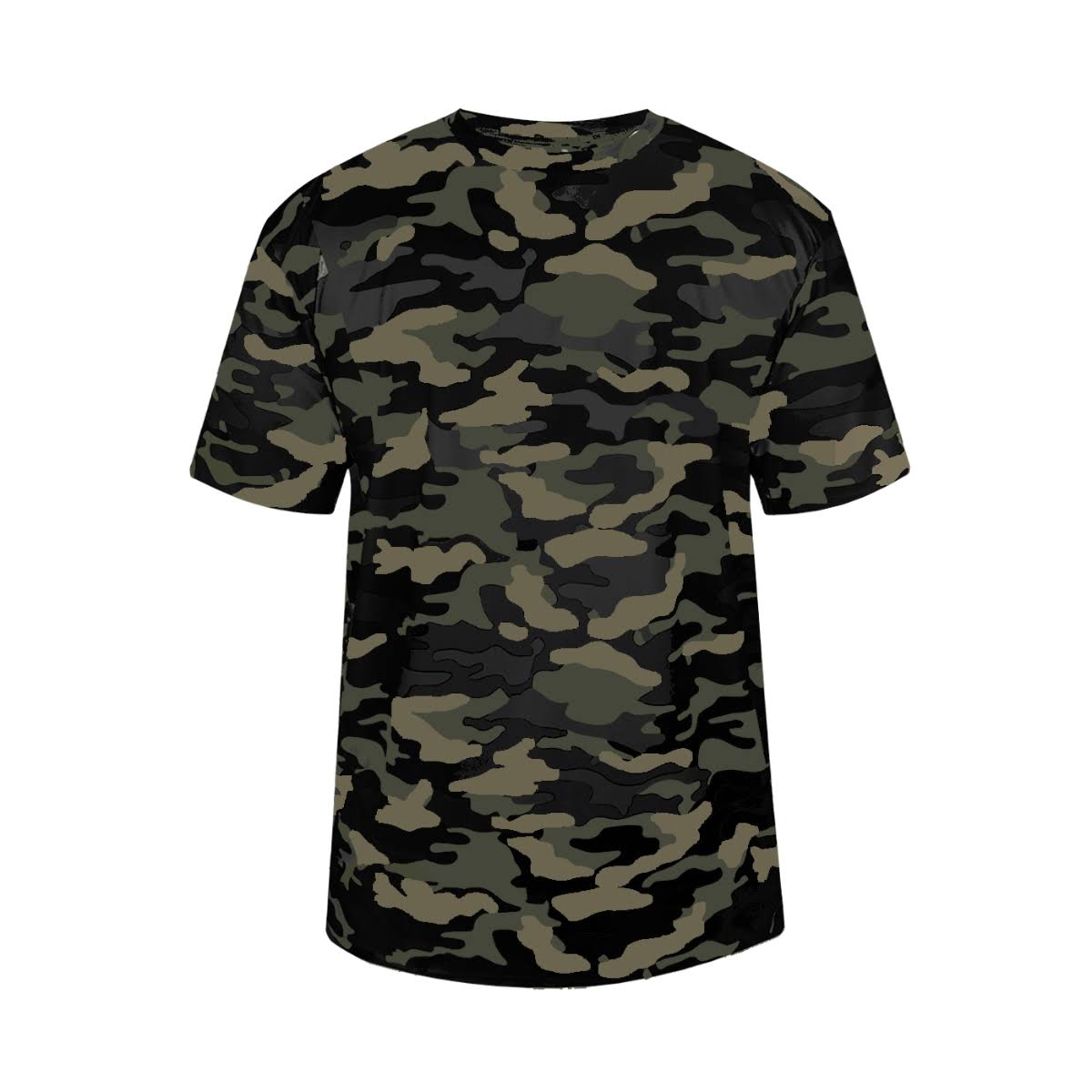 Black/Camo Camo Tee U977