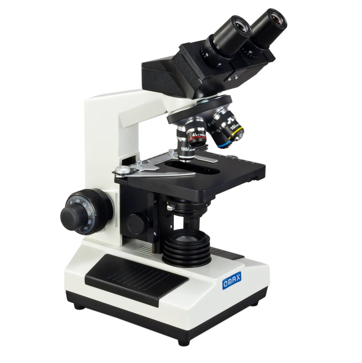 40X-2000X Binocular Lab Compound Microscope with Double Layer Mechanical Stage U249