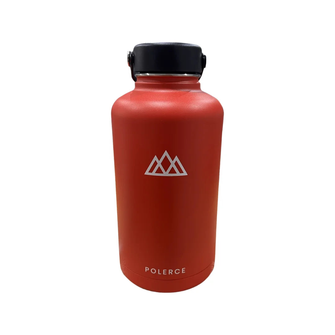 Red 64 Fl Oz Stainless Steel Insulated Bottle M54058