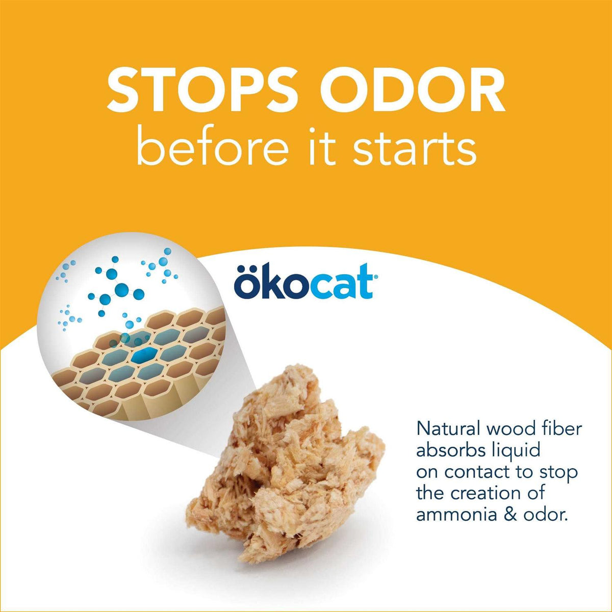 Unscented Clumping Wood Cat Litter Y45992