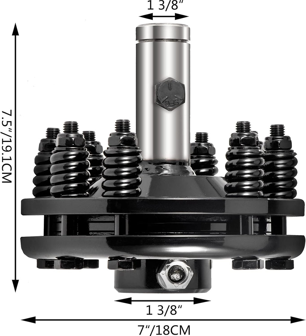 1 3/8 PTO Slip Clutch Carburized Steel Adjustable C820429
