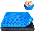 Large Cooling Gel Seat Cushion with Non-Slip Cover L6051