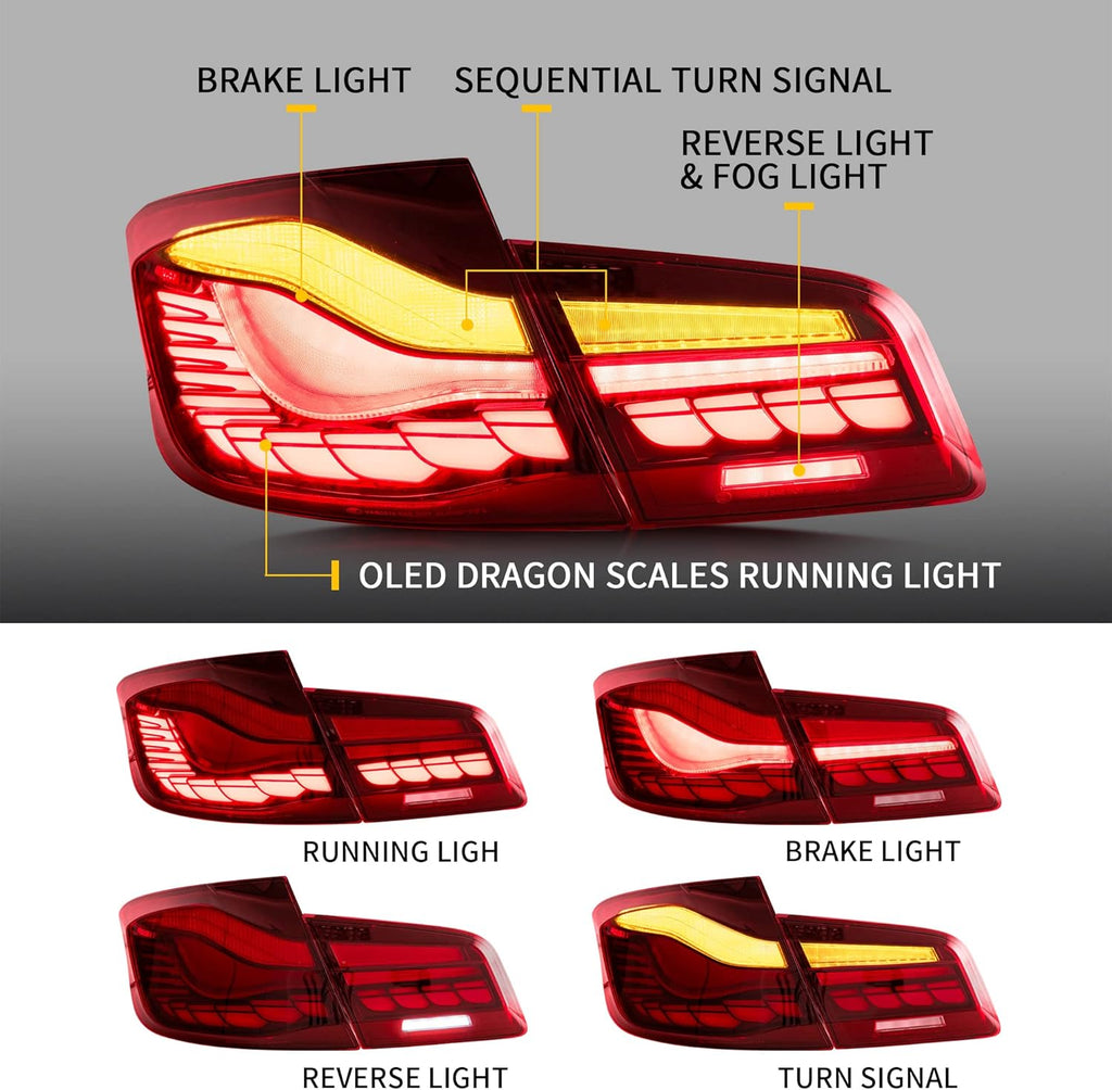 OLED Tail Lights with Sequential Turn Signal K902027