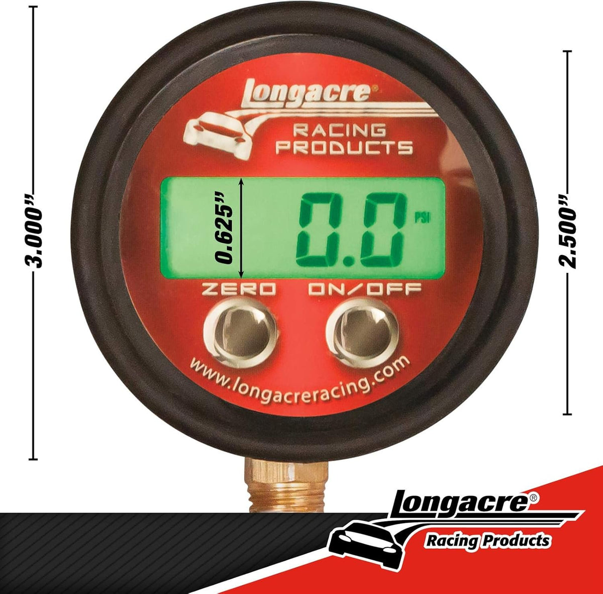0-60 PSI Digital Tire Gauge with Case R826