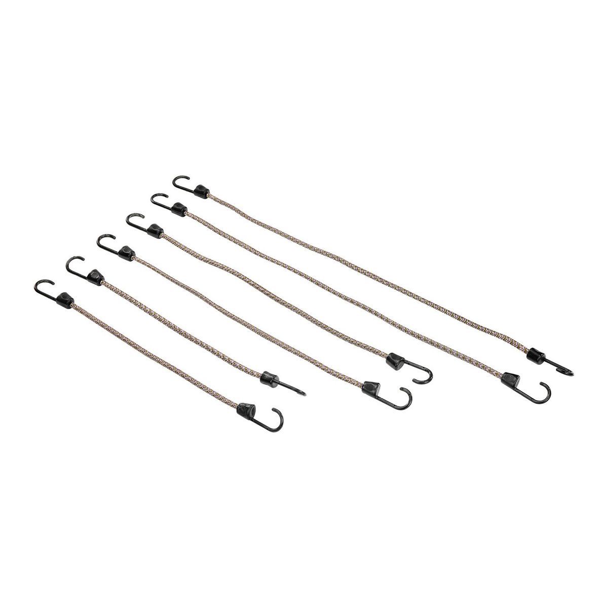 Camouflage Elastic Stretch Cords, 6 Piece O35245