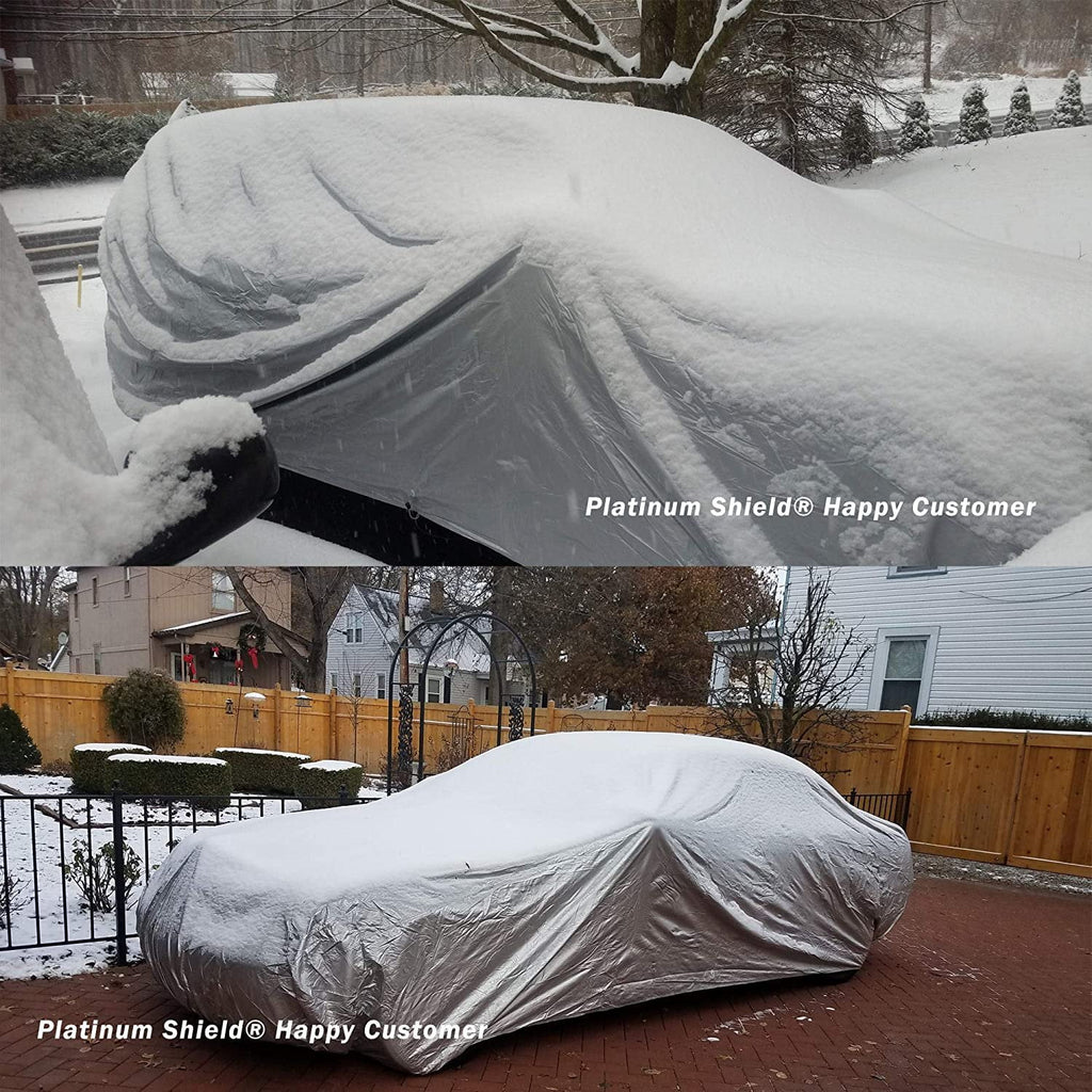 Weatherproof Car Cover with Fleece Lining Q871667
