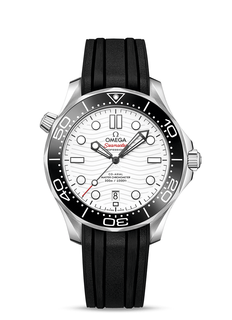 Black White 42mm Diver Watch H764