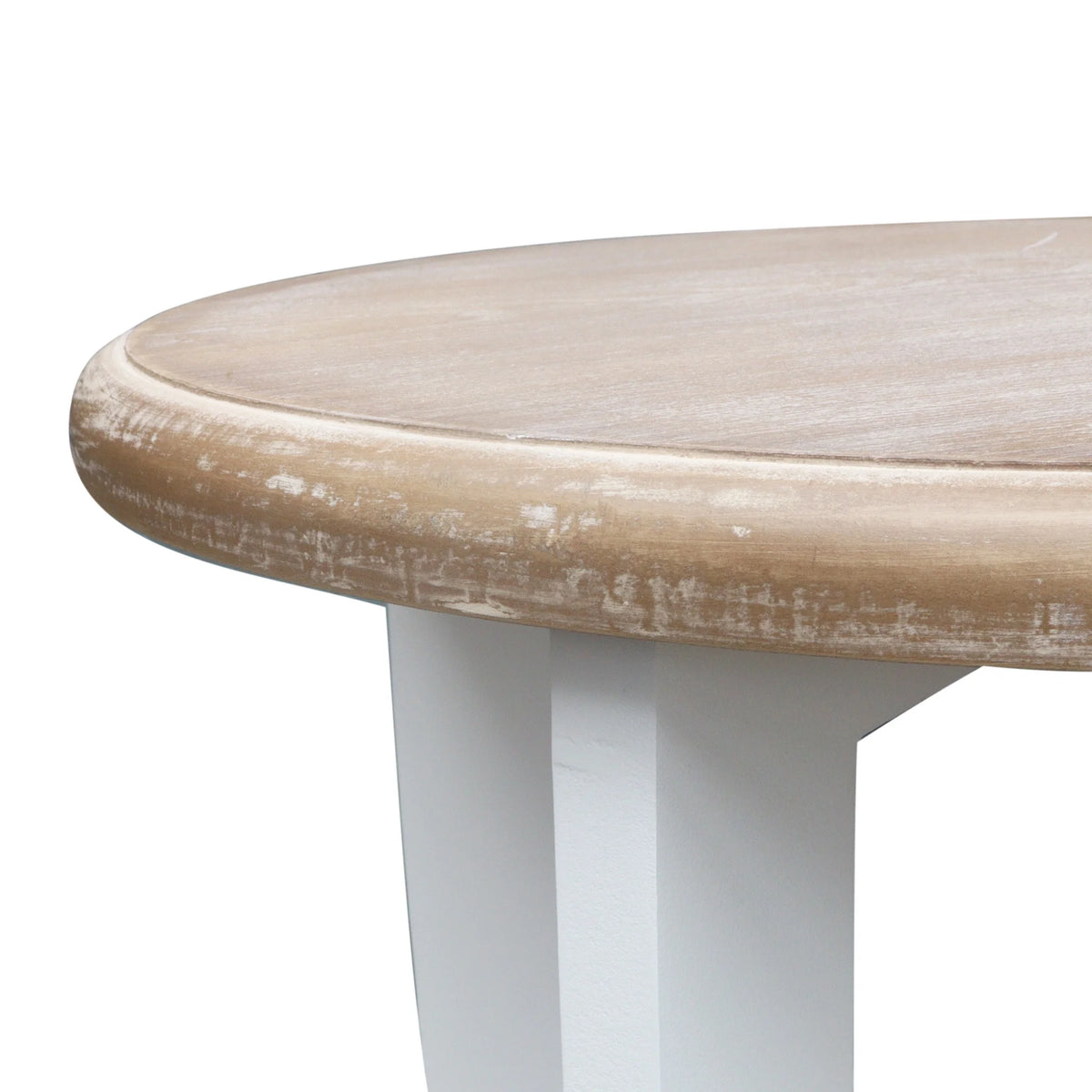 2 Tiers Wooden Round End Table L29596