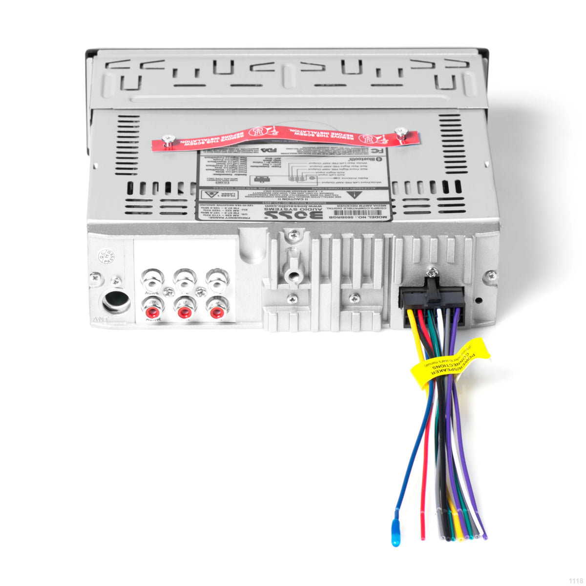 Car Stereo, Bluetooth, CD, USB, Multi Color O9573