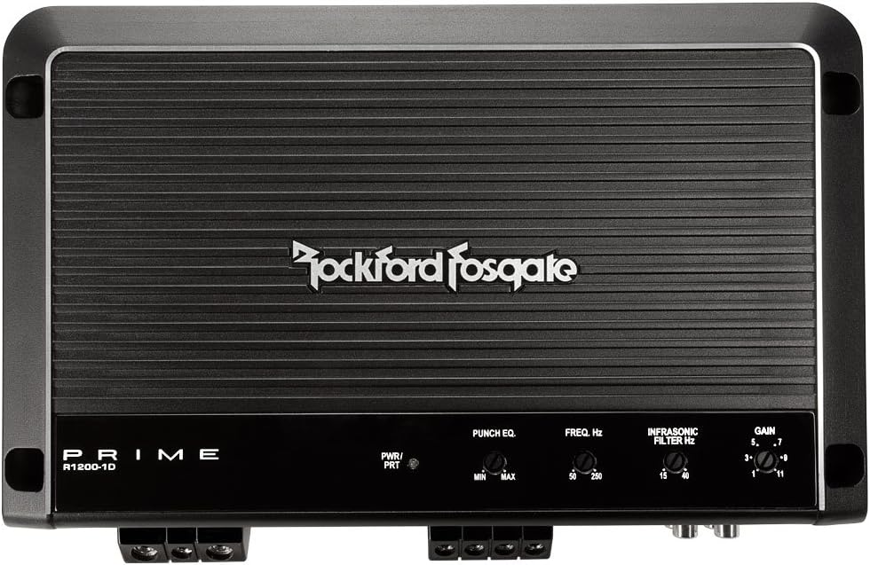 Prime 1,200 Watt Class-D Mono Amplifier B507