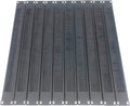 10 Pack 1U Horizontal Rack Mount Cable Management Panel with Cable Entry Brush for 19-Inch Rack Black F47453