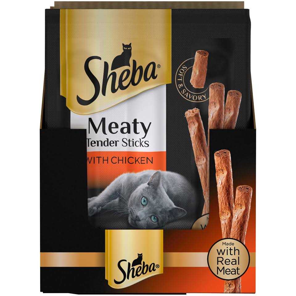 Cat Treats Meaty Tender Sticks A912897