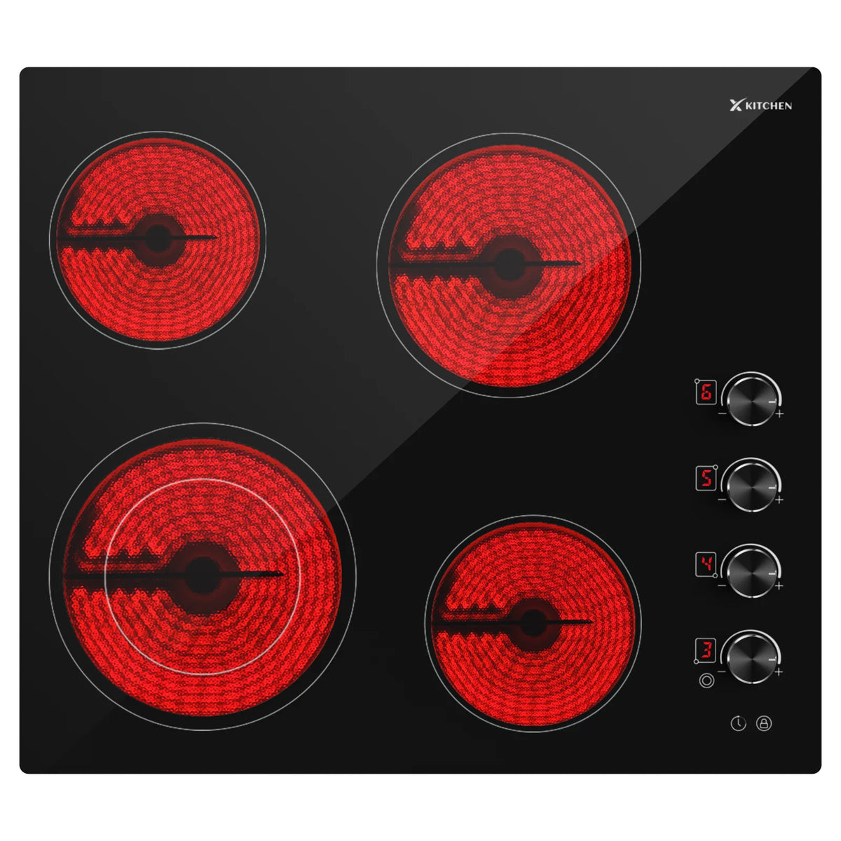 24 Inch 4 Burners Electric Cooktop L328