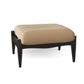 Classic Khaki Ottoman with Black Walnut Legs U371