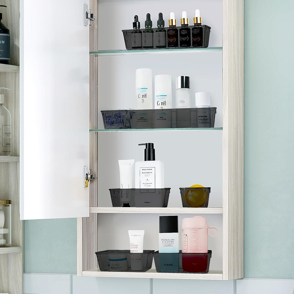 Clear Plastic Drawer Organizer Set Q785