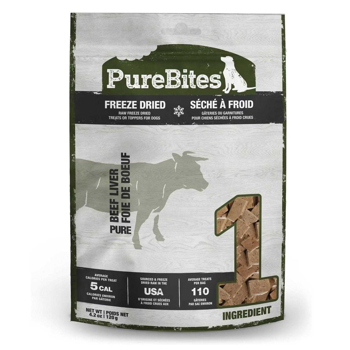 Beef Liver Freeze Dried Dog Treats K92188