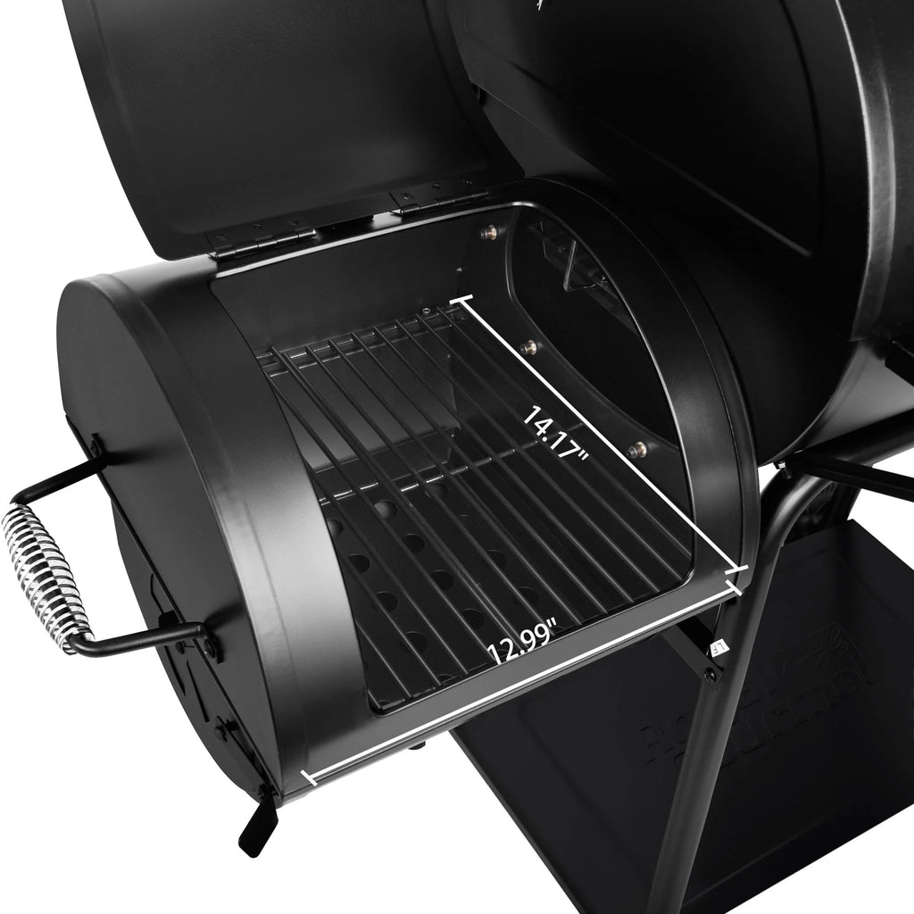 Charcoal Grill with Offset Smoker A551