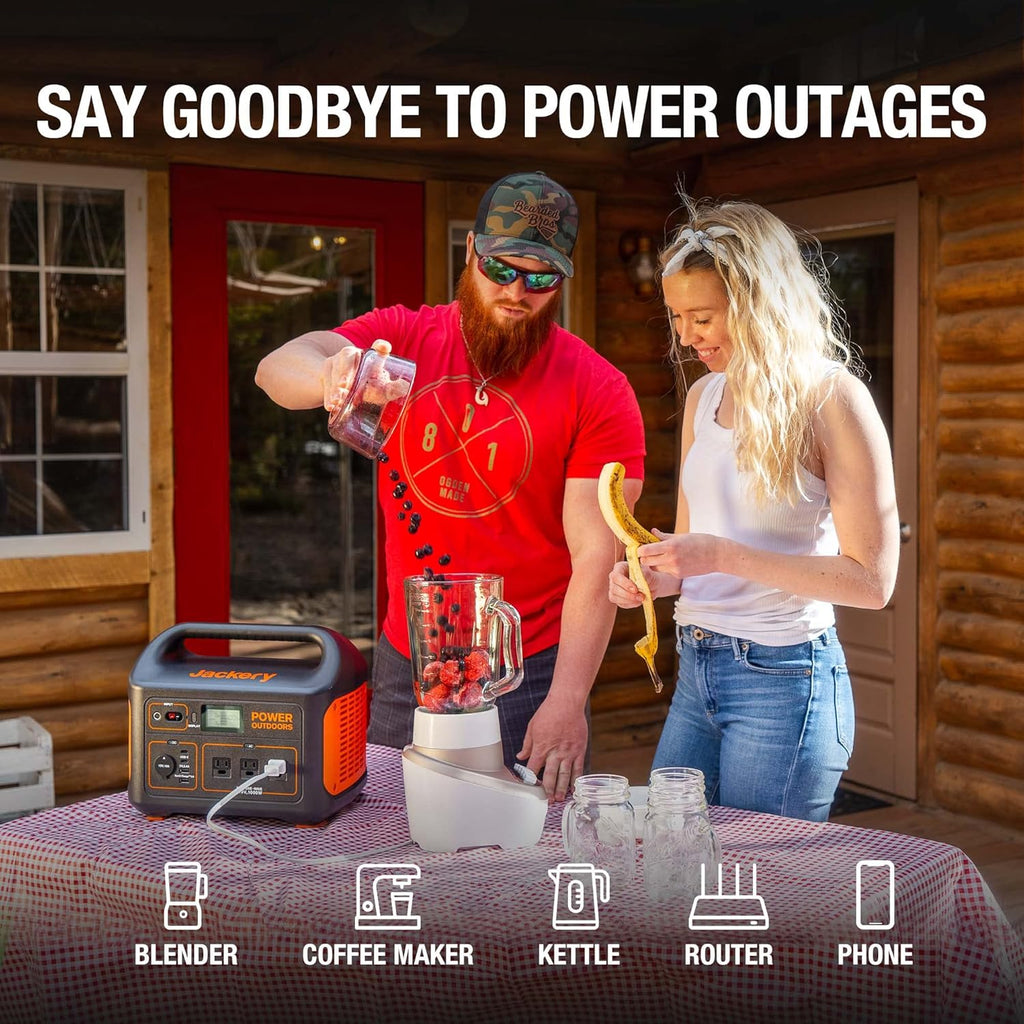 1002Wh Portable Power Station with 3 AC Outlets P3044