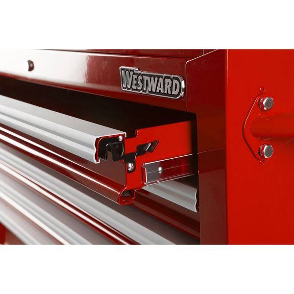 Red 9 Drawer Top Chest V9298
