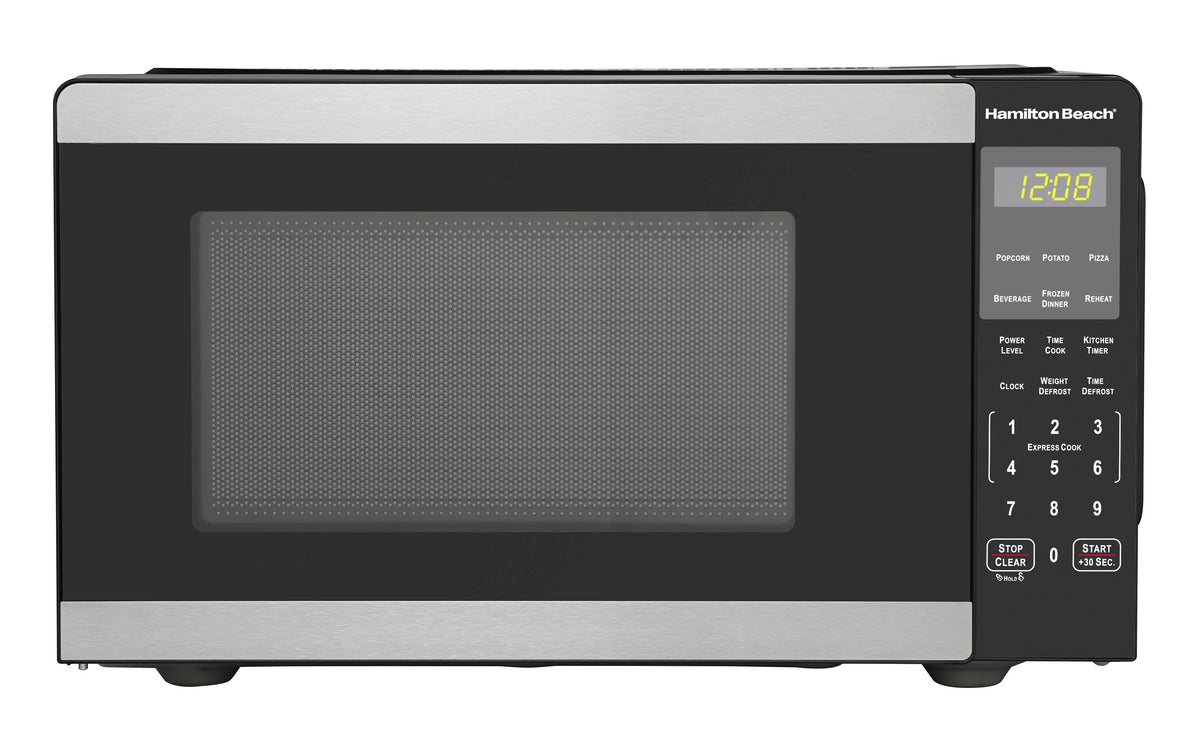0.9 Cu ft Stainless Steel Countertop Microwave Oven D114