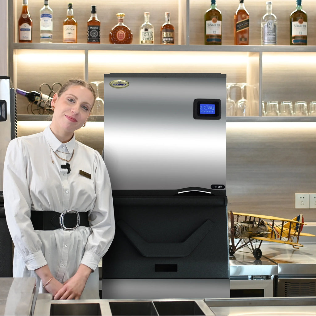 Commercial Ice Maker Machine with Stainless Steel Compressor H46204
