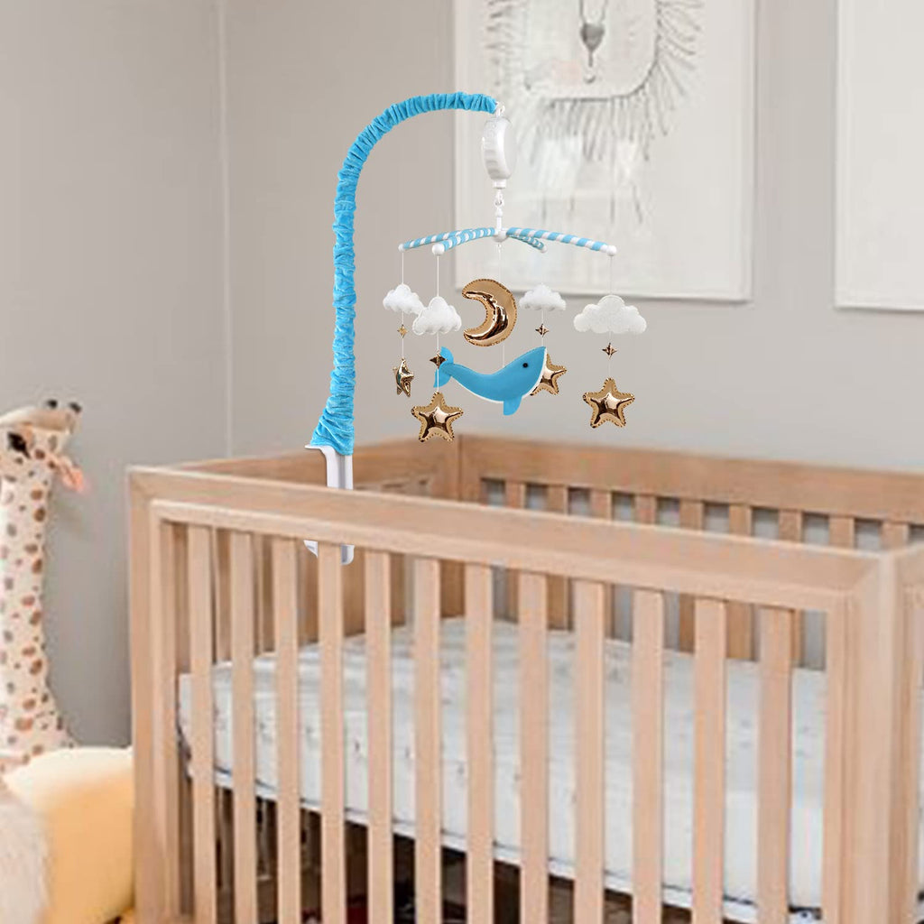 Ocean Whale Musical Crib Mobile with 15 Lullabies A169