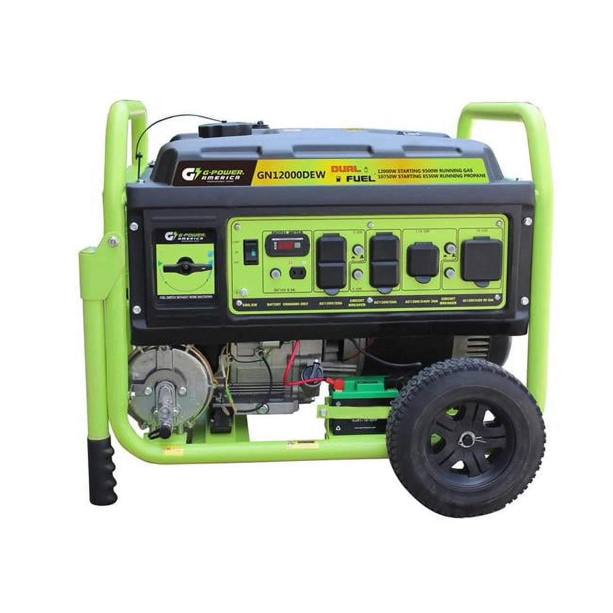 12000W Dual Fuel Portable Generator with 479cc 18-HP Engine M943253