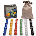 60 Pieces Chinese Checkers Glass Marbles Set S9739