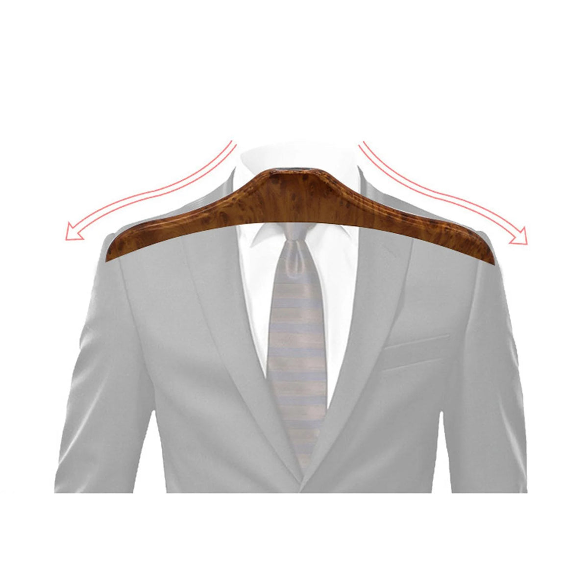 Kleiderbügel Kopfstütze Rückseite für Kleidung SUV Shirts D95374