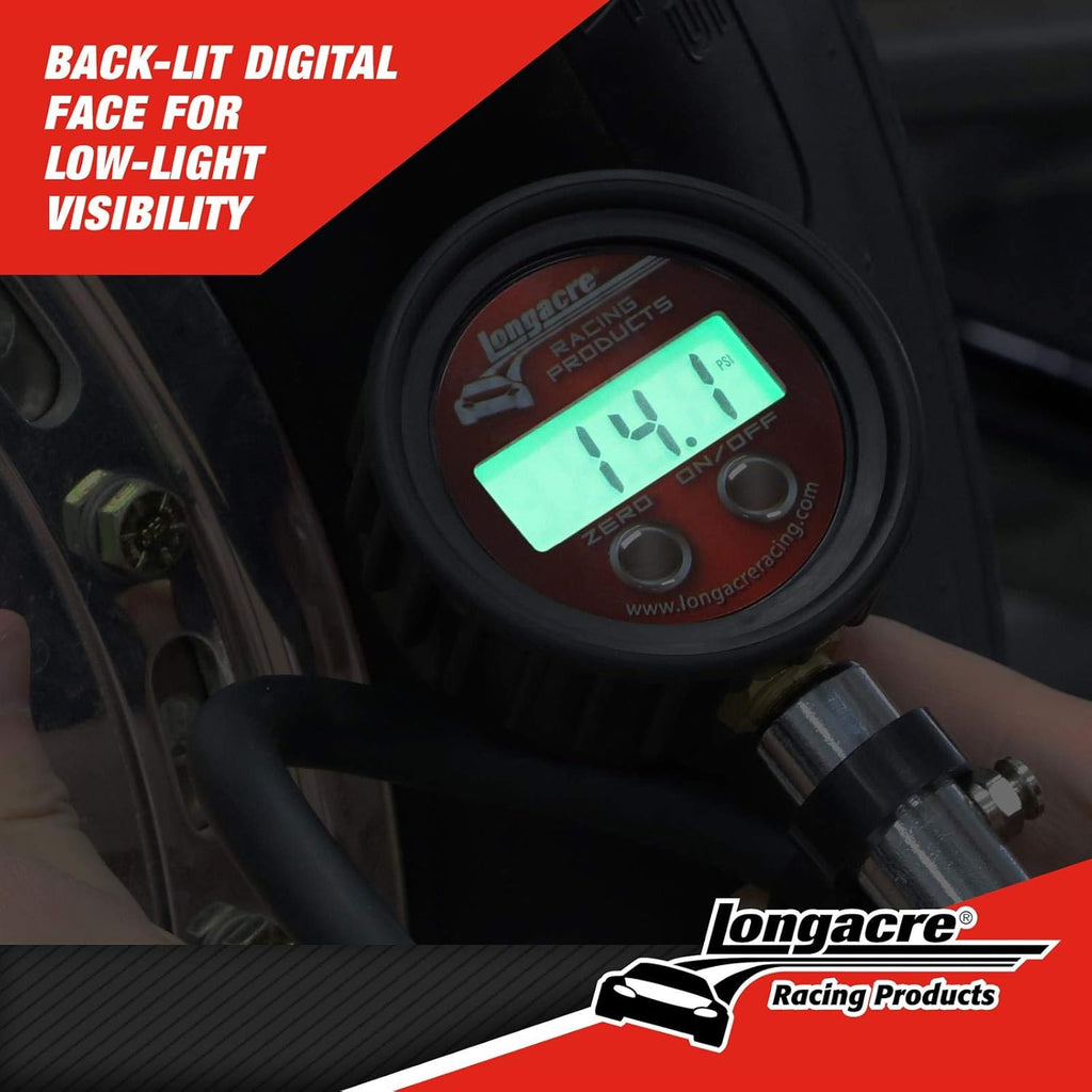 0-60 PSI Digital Tire Gauge with Case R826