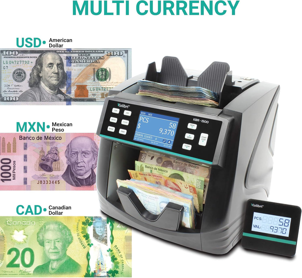 Money Counter Machine with Advanced Counterfeit Detection P396