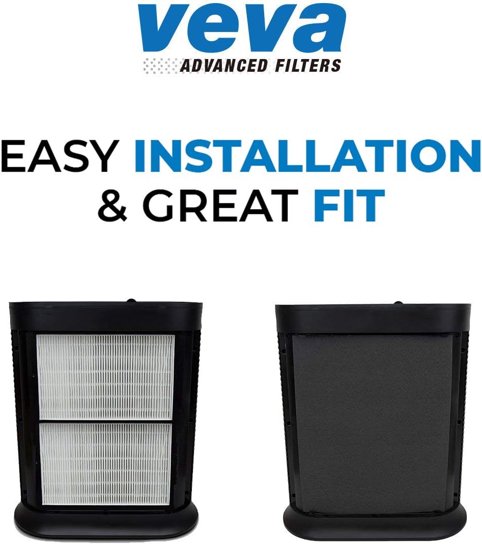 HEPA Filter Replacement 6 Pack Carbon Air Purifier Filter W961866