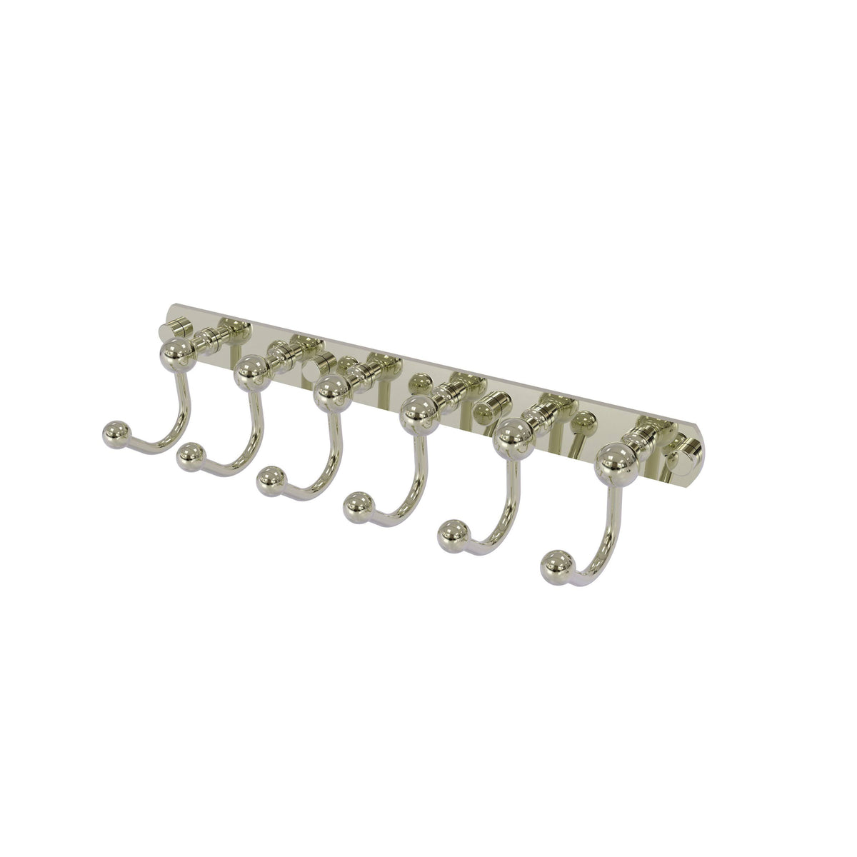Polished Nickel Wall Mounted Hook Rack W485773