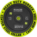 Rubber Bumper Plates with Steel Insert O93011