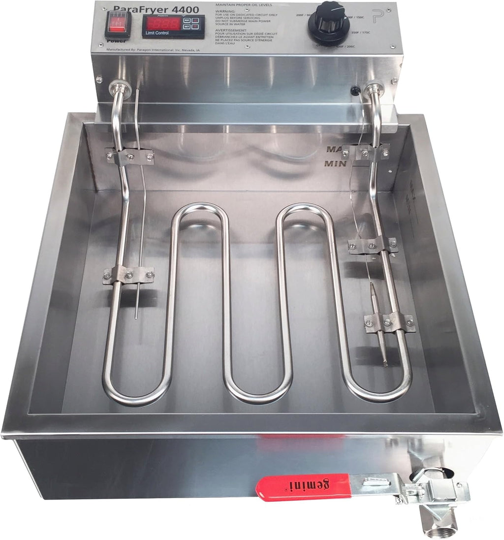 Funnel Cake Fryer Machine, 25 Pound Oil Capacity, 4400 Watts Electric 220 Volt G480