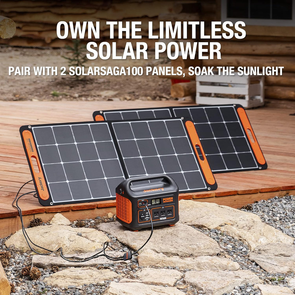 1002Wh Portable Power Station with 3 AC Outlets P3044