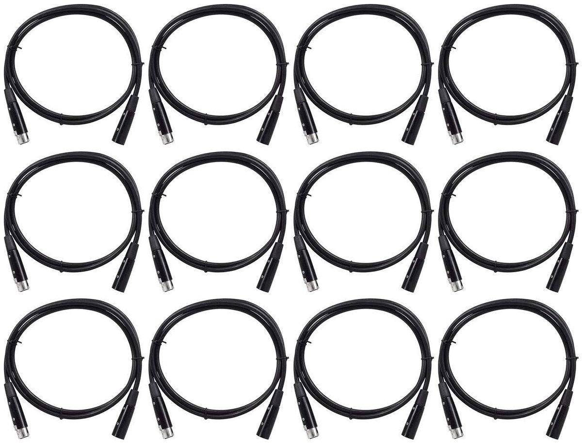 5-Pin Male-Female DMX Lighting Cables W47809