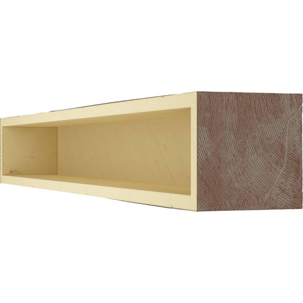 Aged Pecan Faux Wood Fireplace Mantel K92430