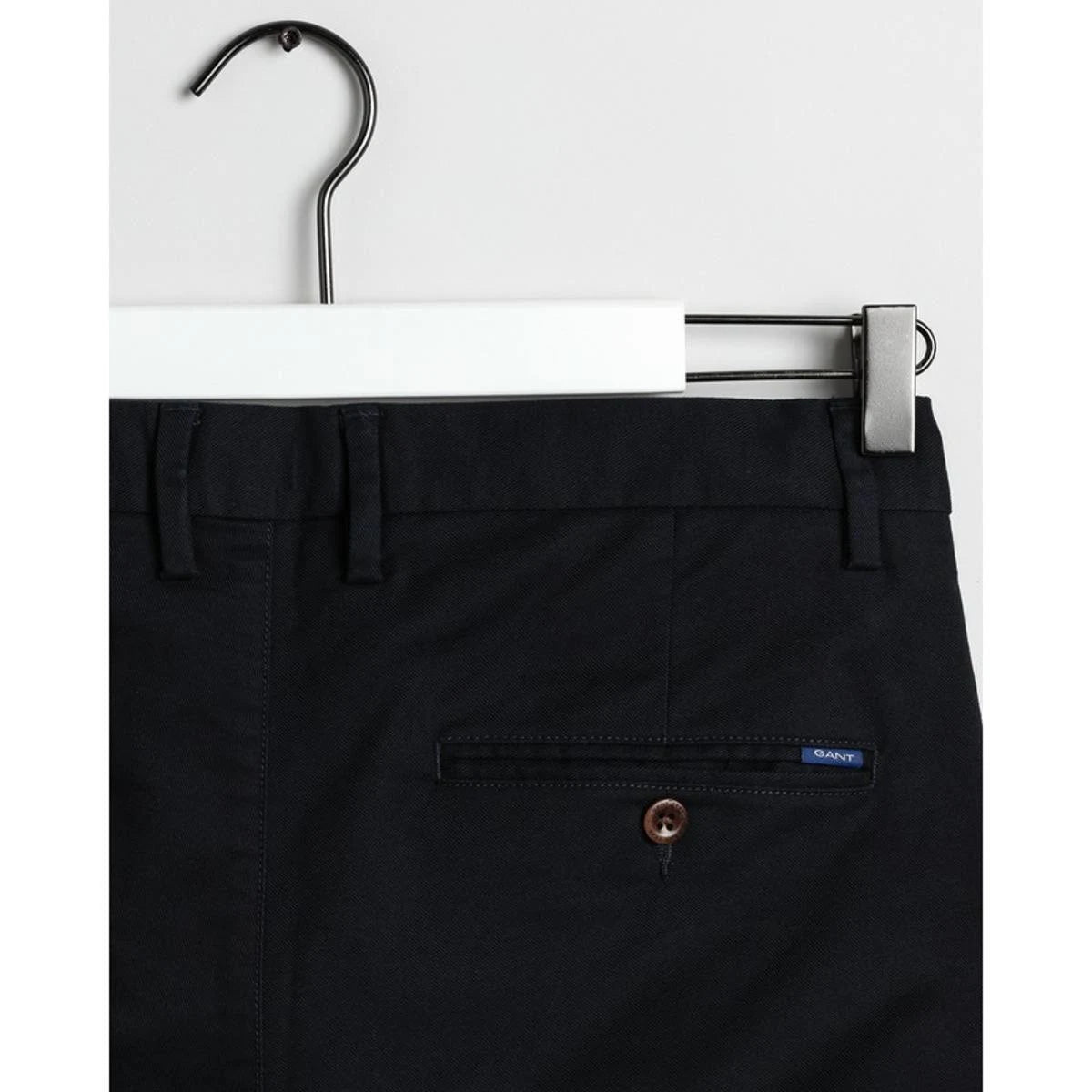 Black Slim Fit Chinos M6505