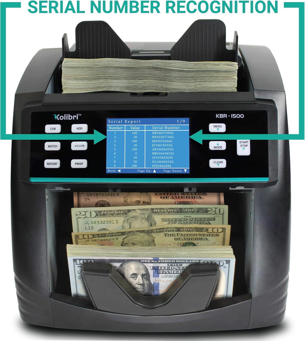 Money Counter Machine with Advanced Counterfeit Detection P396