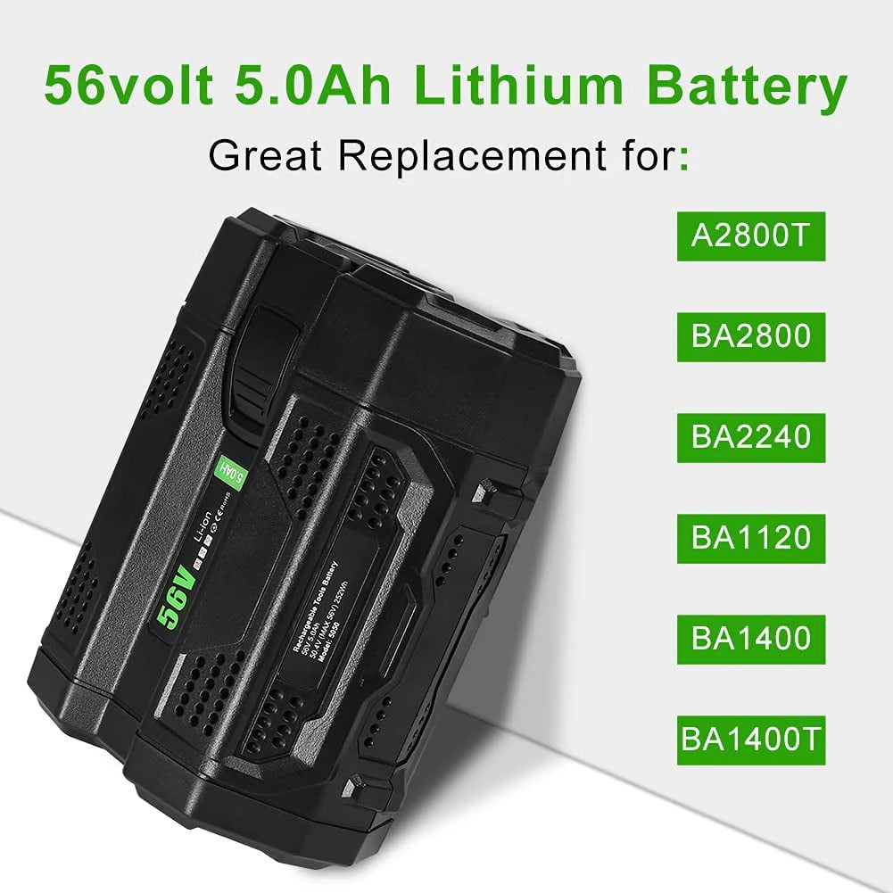 56V 5.0Ah Battery with Fuel Gauge X8162