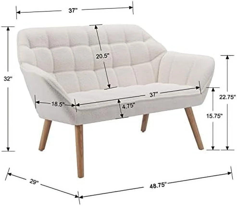 Sherpa Accent Chair with Ottoman Z33162