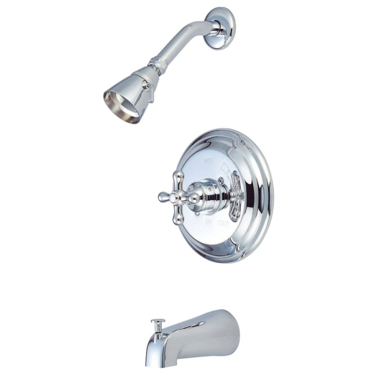 Matte Black Tub and Shower Faucet T260724