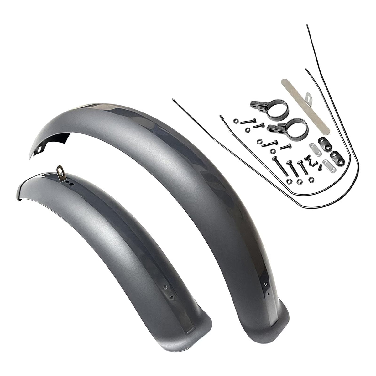 Gray Universal Mudguard Set for Mountain Bike M2823
