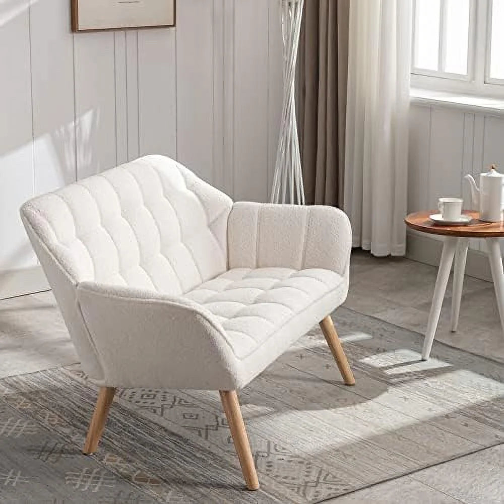 Sherpa Accent Chair with Ottoman Z33162